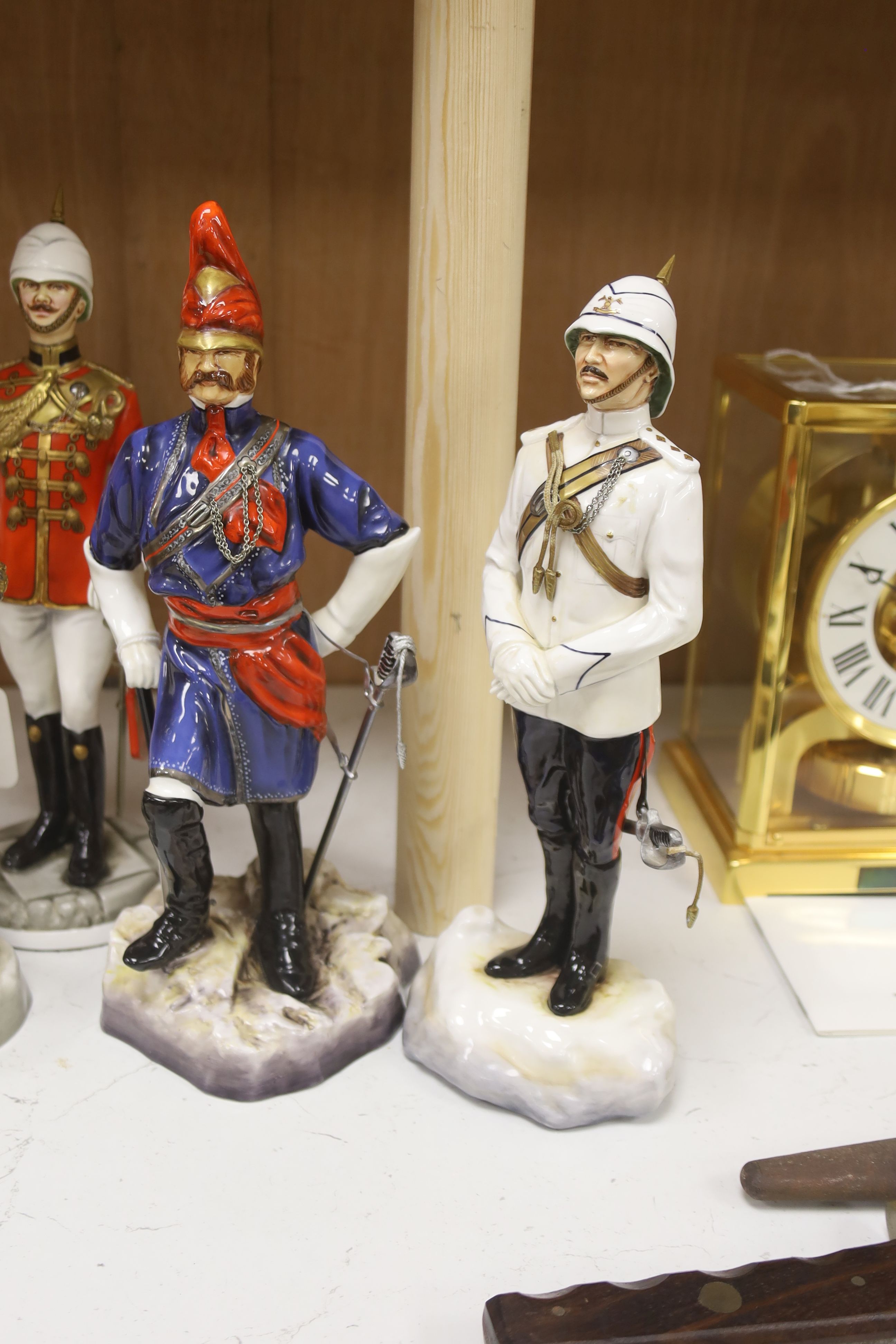 Six limited edition ceramic figures by Michael Sutty, comprising 'Skinners Horse', no. 306